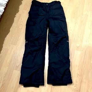 Columbia Boys Ski snow board Pants Black large Like New